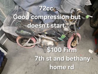 72cc pit bike