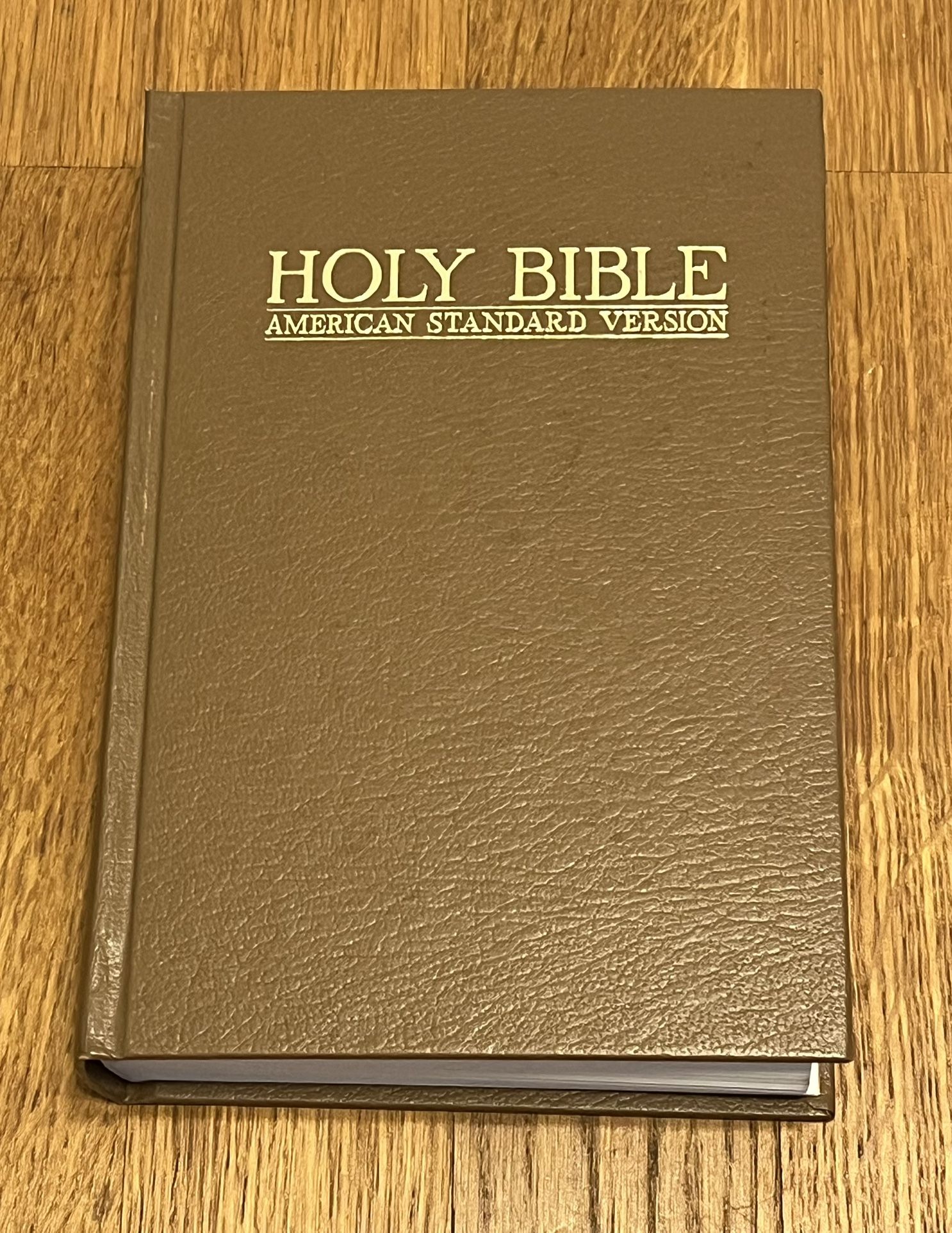 Holy Bible American Standard Version