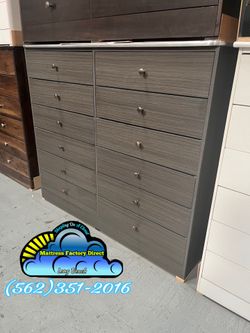 12 drawer dresser grey chest cajonera Comoda compressed
