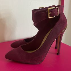 Burgundy Heels 