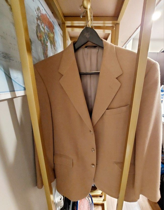 100% Real Camel Hair Suit