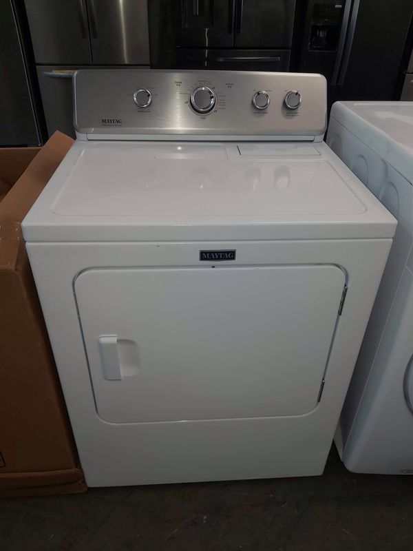 Electric Dryer Maytag Home Appliance Secadora 7 Cu. Ft 12 Cycl. MEDC465HW0