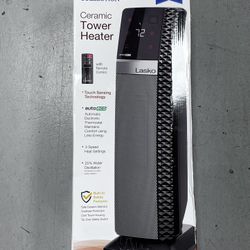 Lasko 22” Elite Collection Ceramic Tower Heater with Remote