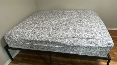 California king Bed with frame
