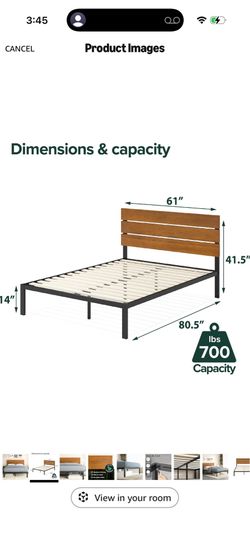 Queen bedframe