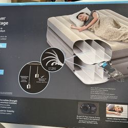 Intex Raised Comfort Pillowtop 20" Queen Air Mattress