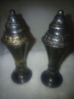 Antique Salt and Pepper Shakers
