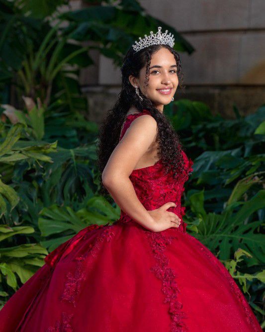 Quinceanera Red Dress New 