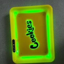 Light Up Cookies Rolling Tray