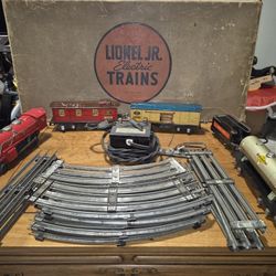 Vintage Lionel Jr Electric Train Set