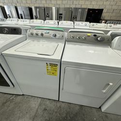 Ge Set Washing Machine & Electric Dryer 