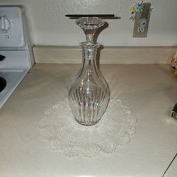 This Item Is A BACCARAT MESSENA Whiskey Or Wine Crystal  Decanter  From France