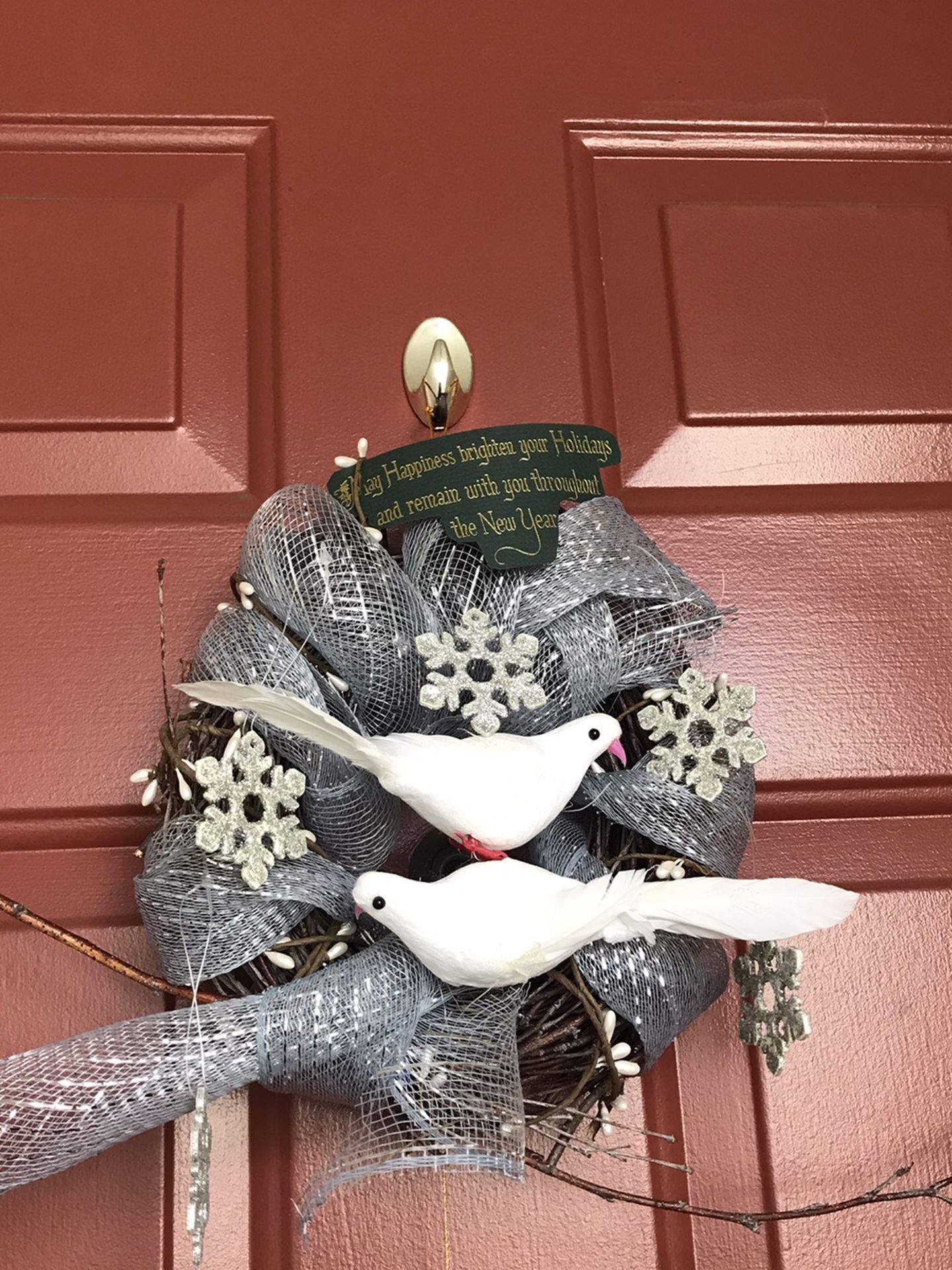 New Year Wreath