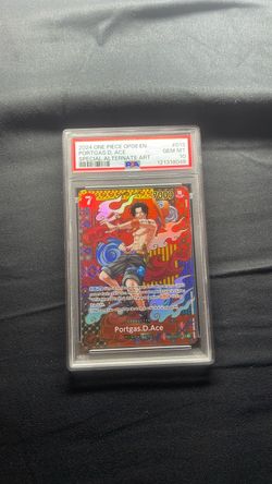 PSA 10 ONE PIECE OPO8 PORTGAS D. ACE SPECIAL ALTERNATE ART