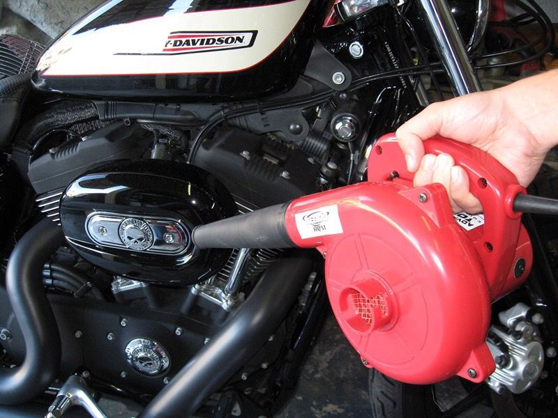 Brand New Electric Leaf Blower Harley Davidson Motorcycle Dryer