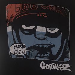 Vintage Gorillaz "Rock The House" Band T Shirt