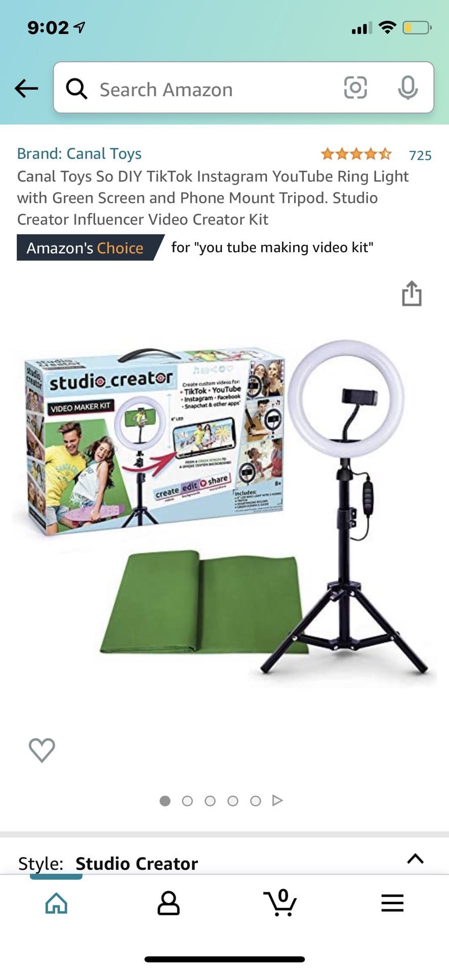 Studio Influencer Creator Kit Video Kit Tiktok
