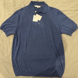 Jack Victor Tupper Organic Cotton Silk polo (brand mew with tags)