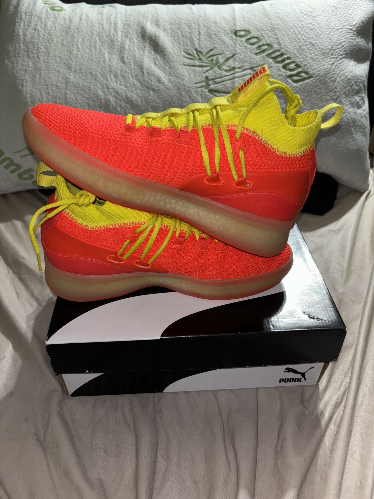 Puma Clyde Court Jr Red Blast !