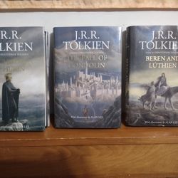 Fall of Gondolin, Beren and Luthian, and Children of Hurin.