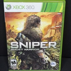Sniper Ghost Warrior Game - CIB - XBOX 360