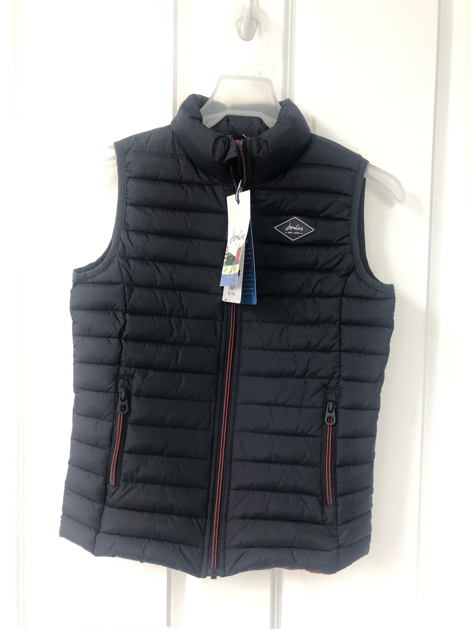 Joules Vest Size 9-10 yr Navy blue