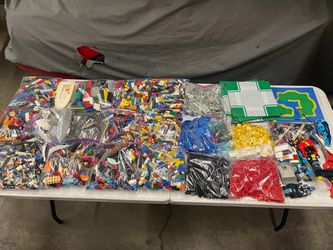 Lego 32 pounds sorted by color/shape NO Junk 80s-90s 00s