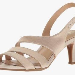 NEW Size 9 Naturalizer Women Taimi Dress Sandal - Champagne

