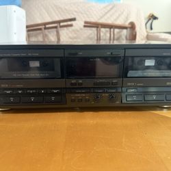 Technics RS-TR355 Double Cassette Deck – Made in Japan – Tested & Working