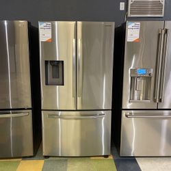 Samsung Stainless Steel Bottom Freezer Refrigerator With Water And Ice🔥🔥