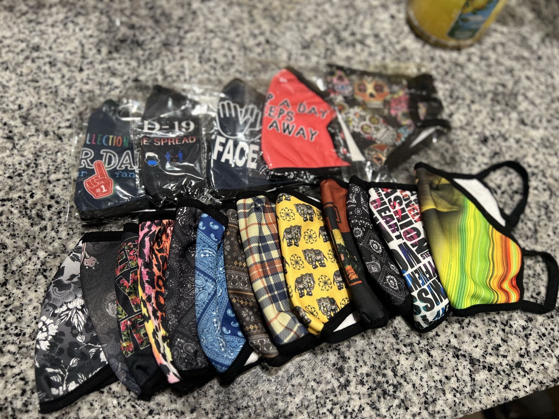 All 30 Cotton Face masks total $5
