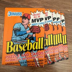 1990 Donruss Baseball Cards 5 Packs