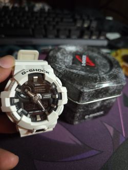 Casio G-Shock White Ana-Digi Watch
