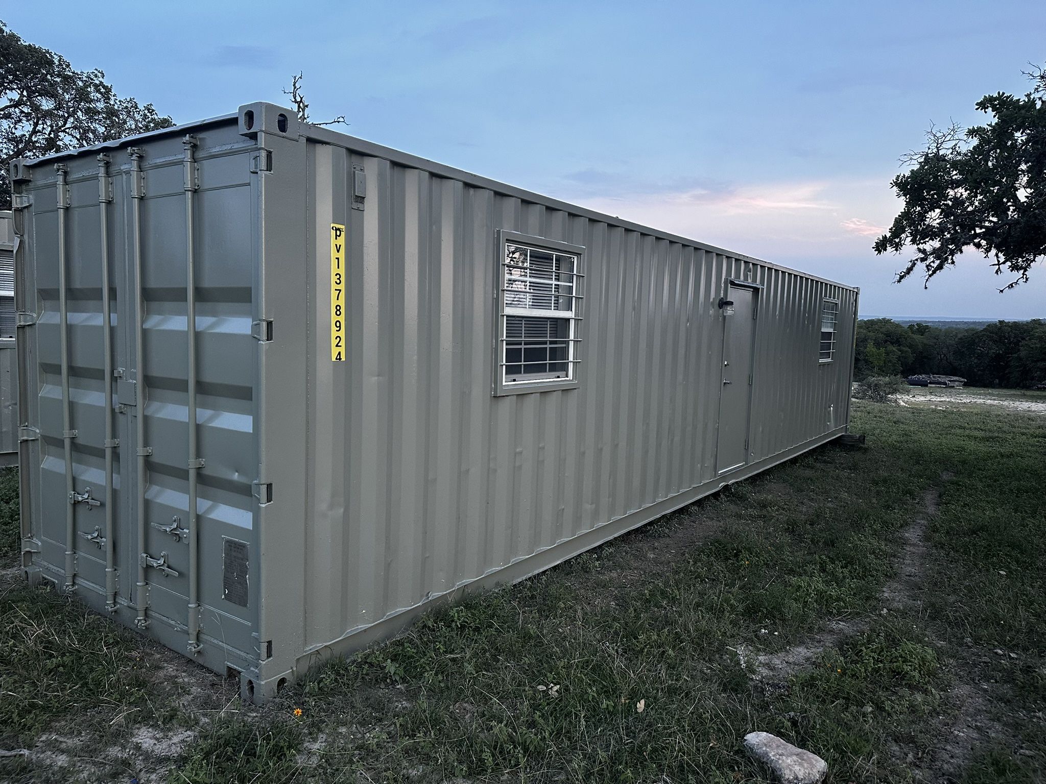 40’ Container - Buildout 