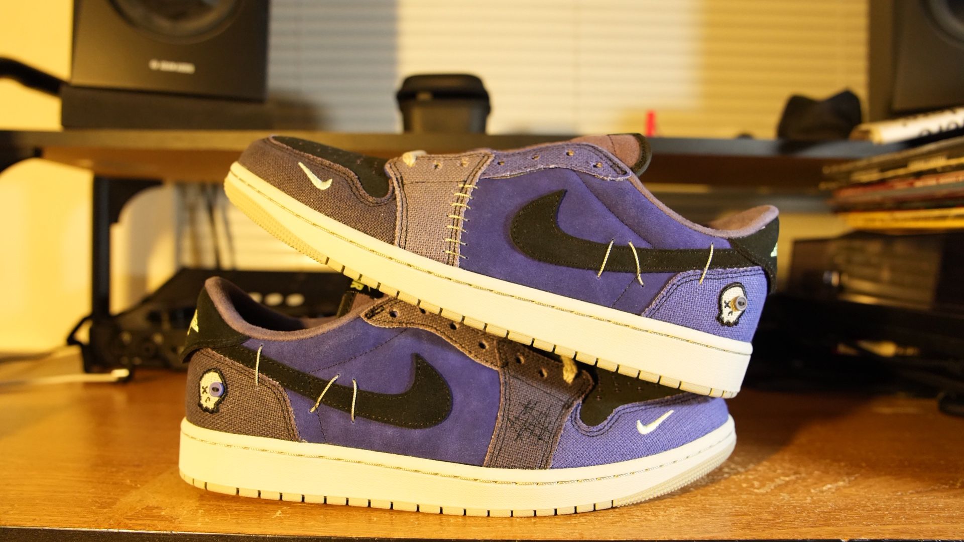 Zion Williamson x Air Jordan 1 Retro OG Low Voodoo Alternate Size 11