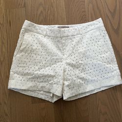 Women’s banana republic eyelet shorts size 6