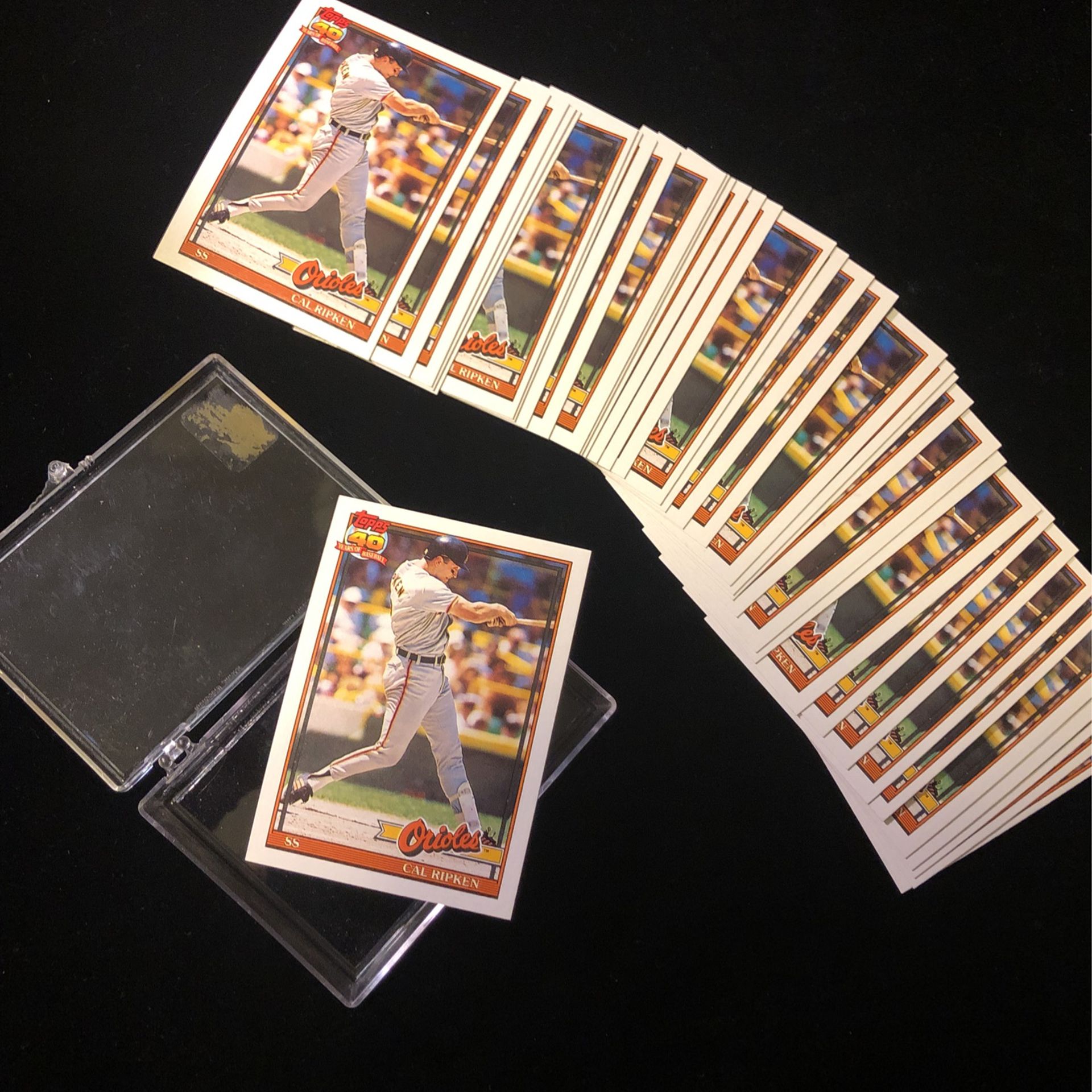 1991 Topps Baseball Cal Ripken #150 (36 Cards)