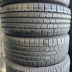 PAIR OF TIRE 205 55 16 GOODYEAR 85% LIFE
