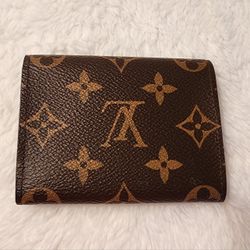 Louis Vuitton monogram card holder card case Men Women