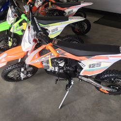 125cc Kids Dirt Bike Pit Bike
