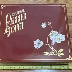 Champagne Perrier Jouet Special Edition Box Set 1989