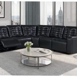 Power Reclining Sectional In Stock For Fast Delivery