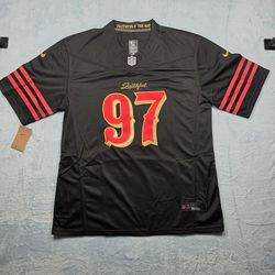 Men's 49ers Rivalry Nick Bosa #97 Jersey Size XXL