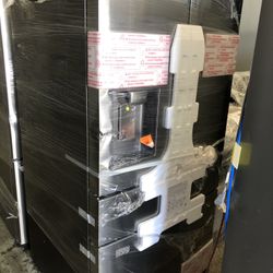 Samsung French Door Refrigerator Black Still 