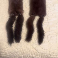 Elegant Brown Fur Stole