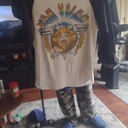 Vintage Van Halen Rock Shirt  1982