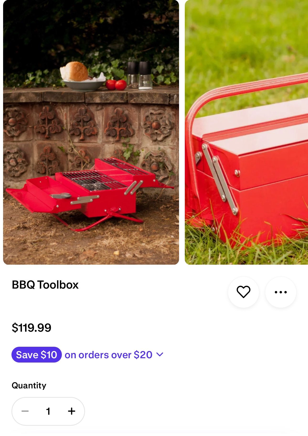 BBQ Tool Box Brand New Never Used $70