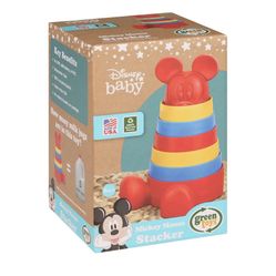 Green Toys Disney Baby Exclusive - Mickey Mouse Stacker, Red