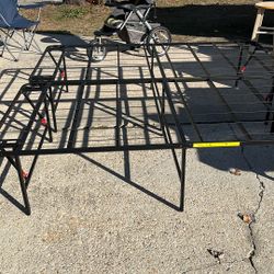 King Size Bed Frame Two Piece Go Together  Foldable Just Need Mattress