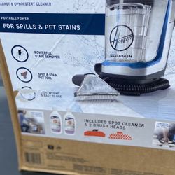 Hoover Portable Rug & upholstery cleaner. 